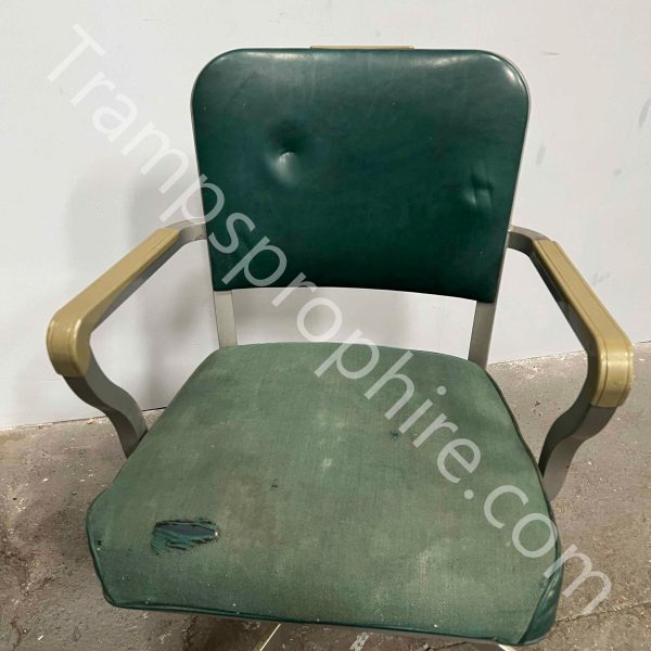 Tanker Style Green Office Chair