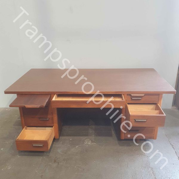 Large Wooden Writing Desk