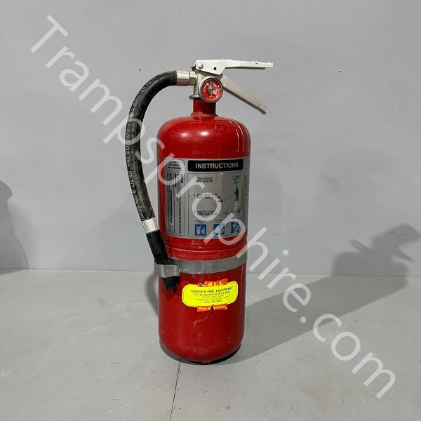 Red Fire Extinguishers