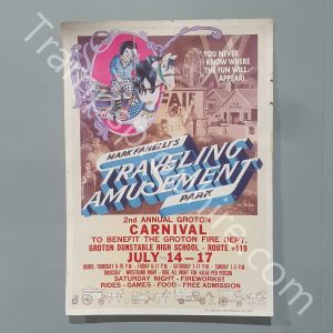 Traveling Carnival Amusement Park Poster