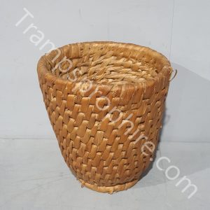 Woven Waste Paper Bin Basket