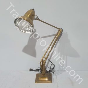 Brass Coloured Anglepoise Style Lamp