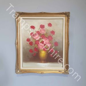 Roses Painting on Canvas