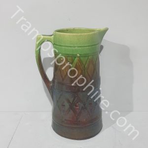 Green and Brown Ceramic Pitcher