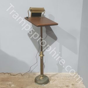Wood and Brass Lectern