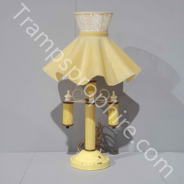 Pair of Yellow Table Lamps