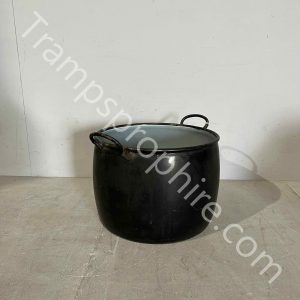 Black Kitchen Pot