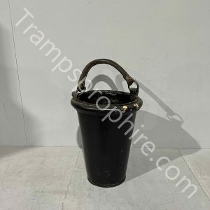Black Leather Bucket