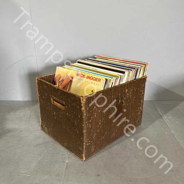 Box of 12 inch Vinyl Records