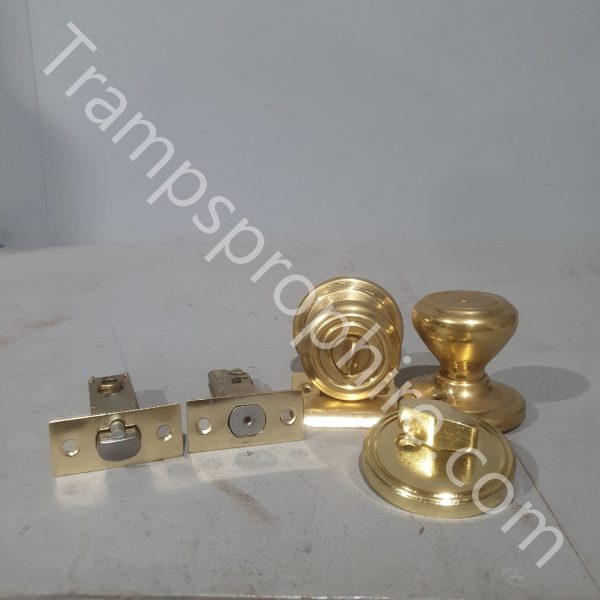 Brass Door Handle And Lock