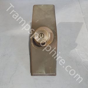 Brass Door Knob Handle and Surround