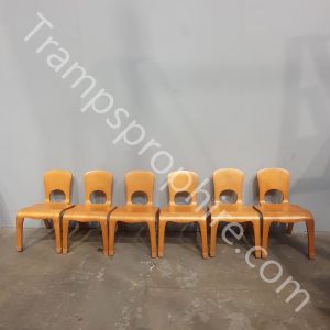 Wooden Stacking Children's Chairs