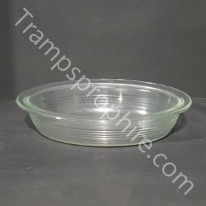 Small Glass Oval Dish