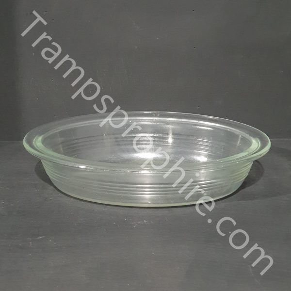 Small Glass Oval Dish