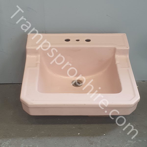 Pink Toilet & Sink Set