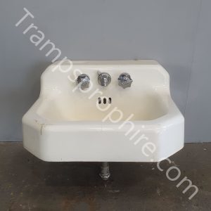 White Bathroom Sink