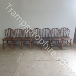 Children's Wooden Spindle Back Chairs
