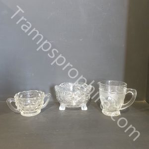 Assorted Glass Jug and Bowls