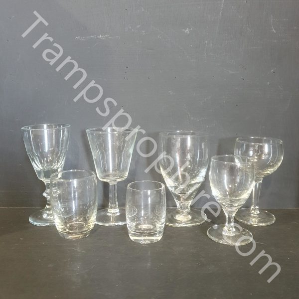 Assorted Small and Aperitif Glasses