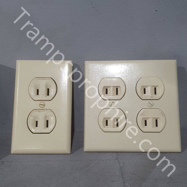 Assorted Light Switches, Sockets and Faceplates