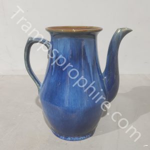 Blue Ceramic Coffee Pot