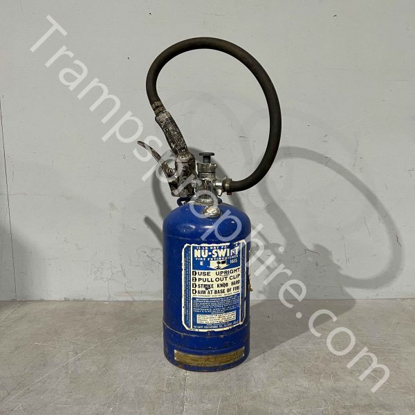 Blue Fire Extinguisher