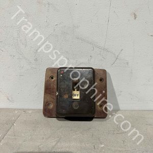 Brown Bakelite Wall Switch