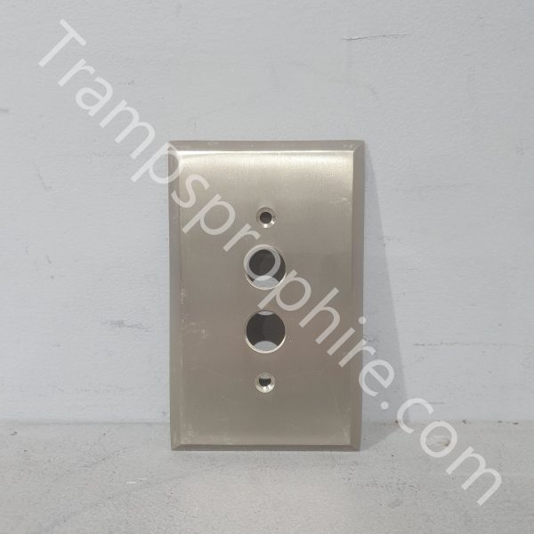 Brushed Chrome Aerial Faceplates