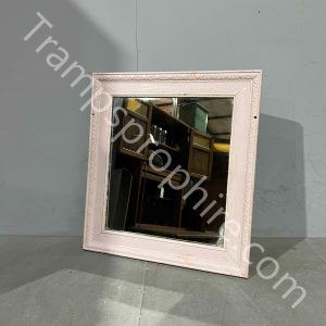 Pink Framed Mirror