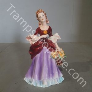 English Pottery Figurine Lady