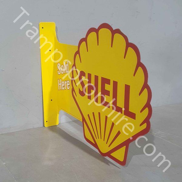 Shell Gas Flange Style Sign