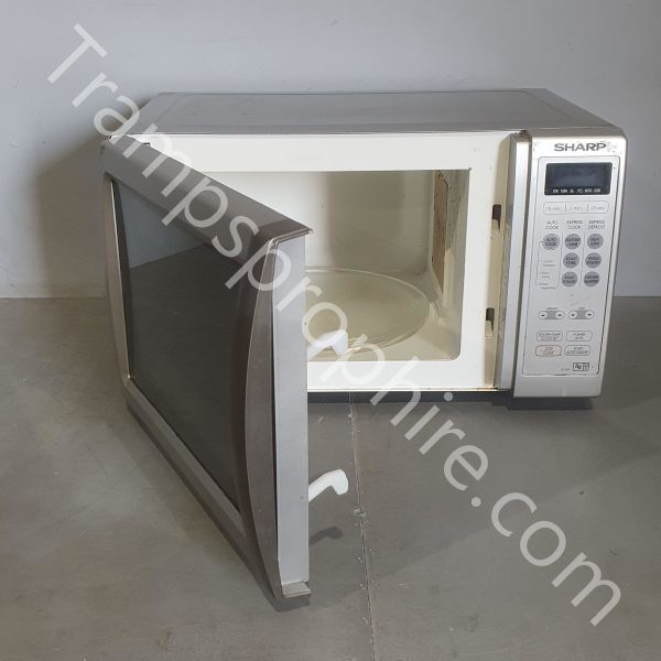 Silver Microwave