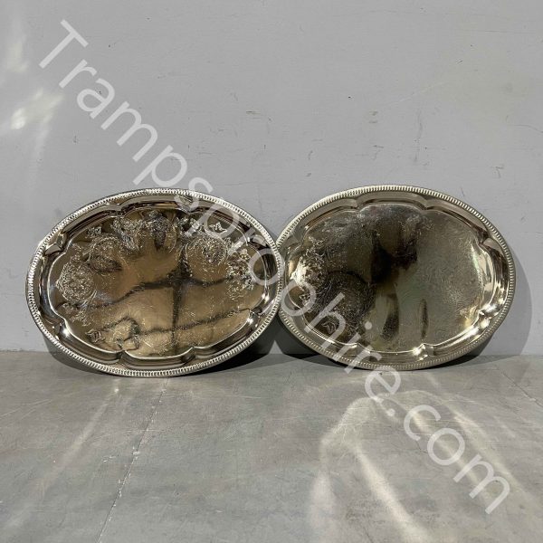 Silver Drinks Serving Trays
