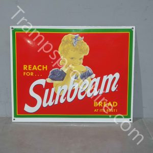 Sunbeam Bread Enamel Sign