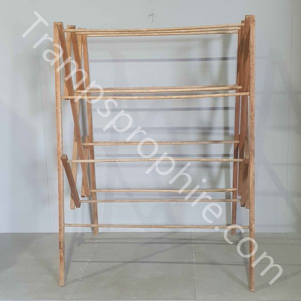 Wooden Clothes Drying Rail