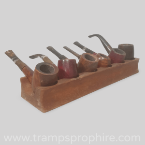 Wooden Pipe Stand Holder