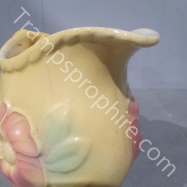 Yellow Floral Ceramic Jug