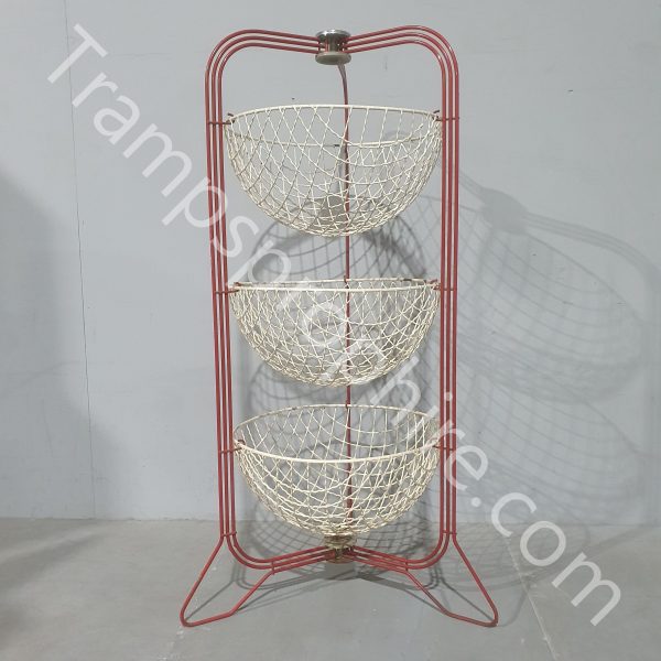3 Tier Wire Basket Stand