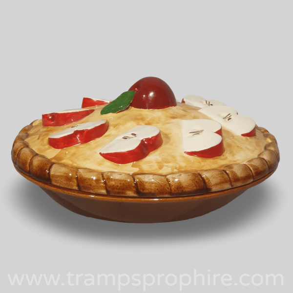 'Apple Pie' Pie Dish and Lid