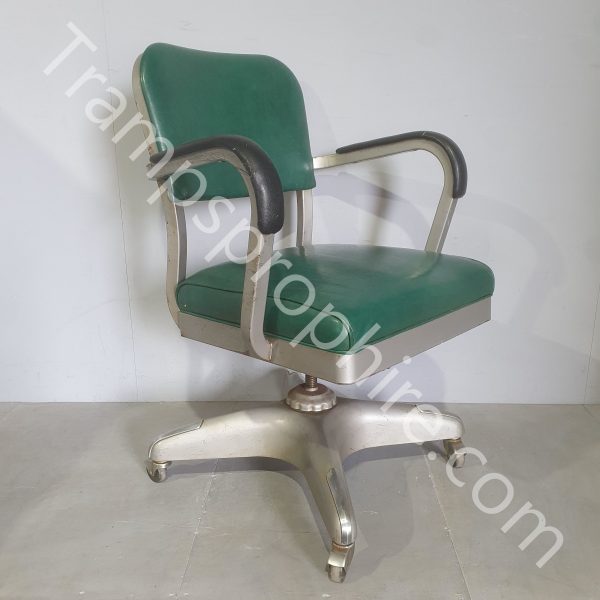 Green Tanker Style Office Chair
