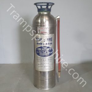 Stop-Fire Chrome Fire Extinguisher