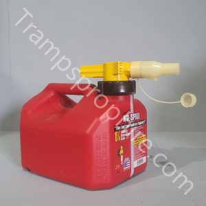 Small Red Plastic Gas Can