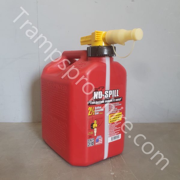 Red Plastic Gas Can