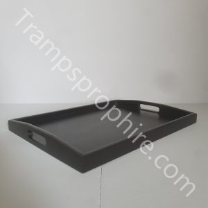 Black Wooden Tray