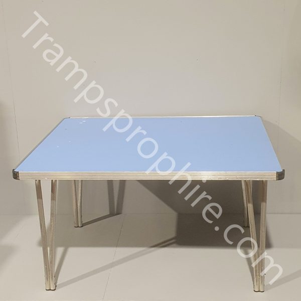 Blue Folding Children's Table