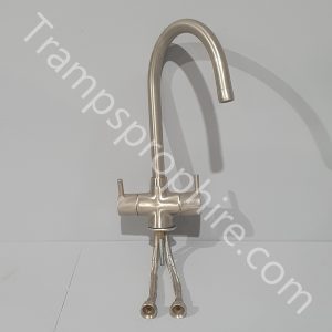 Brushed Chrome Kitchen Faucet Taps