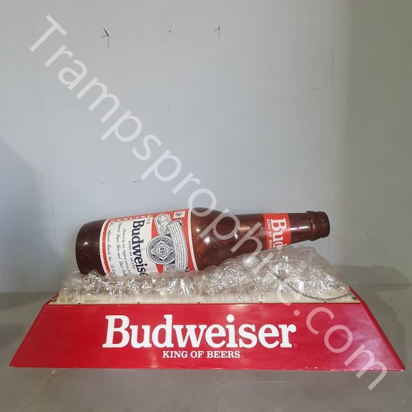 Budweiser Bottle Pool Table Light