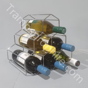 Chrome Wine Rack