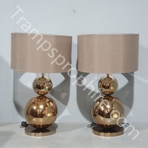 Copper Coloured Table Lamps