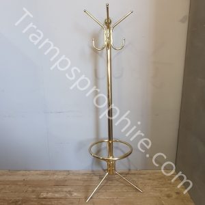 Gold Coloured Coat Stand